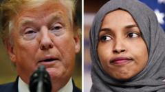 trump-oo-toban-arrimood-ka-sheegay-soomaaliya-iyo-ilhaan-cumar