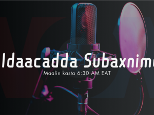 idaacadda-subaxnimo
